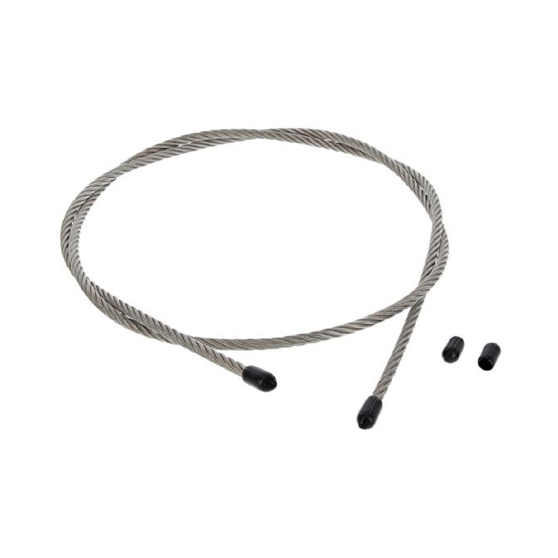 PVC End Cap for 1.5 - 6.0 mm Wire Rope / Black PVC End Cap for 1.5 - 6.0 mm Wire Rope / Black