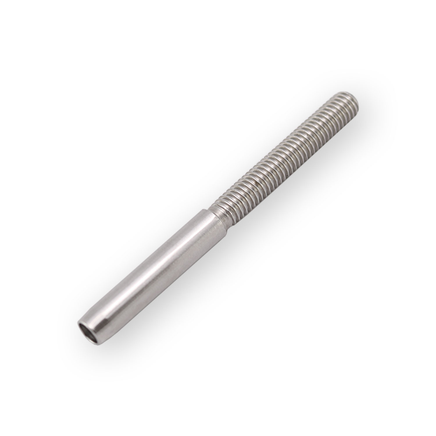 Mini Gewinde-Walzterminal für 1,5 - 10mm Drahtseil / Rechtsgewinde Mini Gewinde-Walzterminal für 1,5 - 10mm Drahtseil / Rechtsgewinde