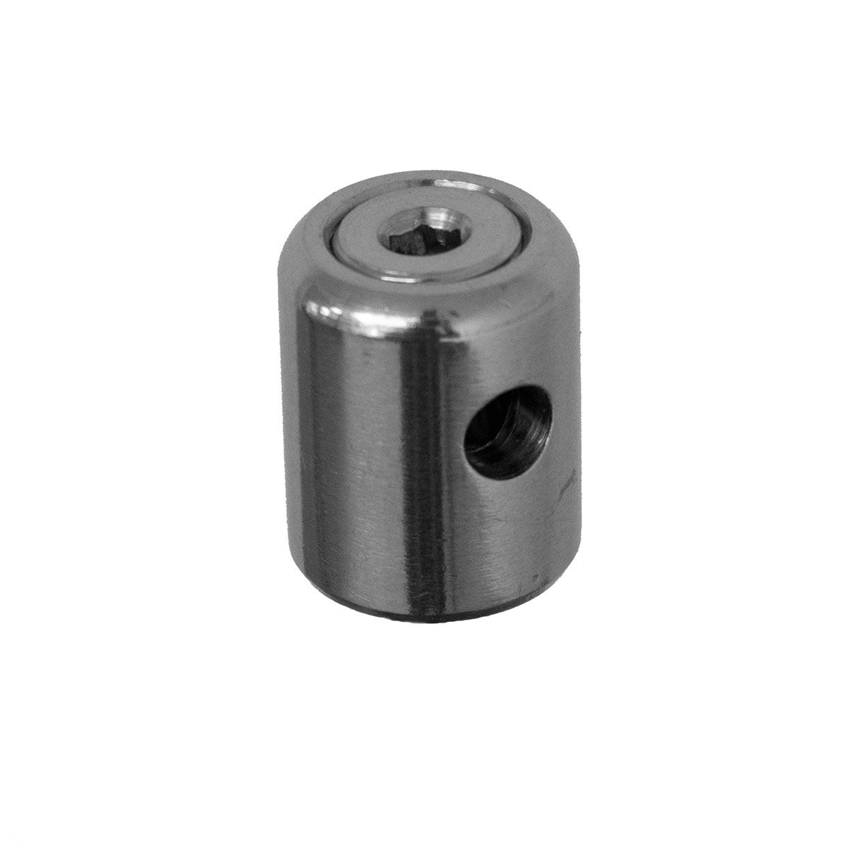 Screw-On Clamp / Clamping Head M6 for 2-6mm Wire Rope / V4A - 1.4401 Screw-On Clamp / Clamping Head M6 for 2-6mm Wire Rope / V4A - 1.4401