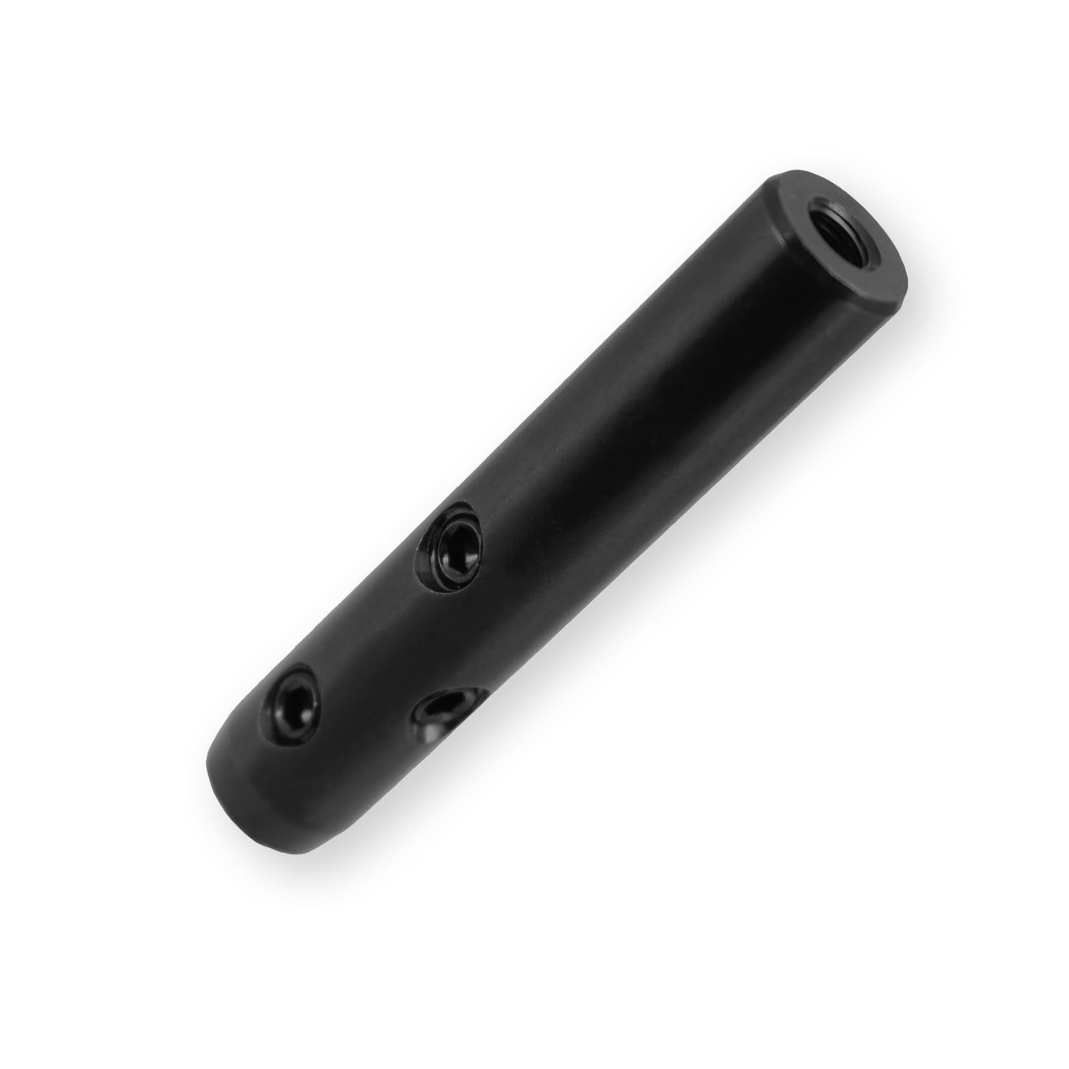 DIY Self-Assembly Rope Tensioner for 4mm Wire Rope with M6x60 Screw / Right, PVD black DIY Self-Assembly Rope Tensioner for 4mm Wire Rope with M6x60 Screw / Right, PVD black