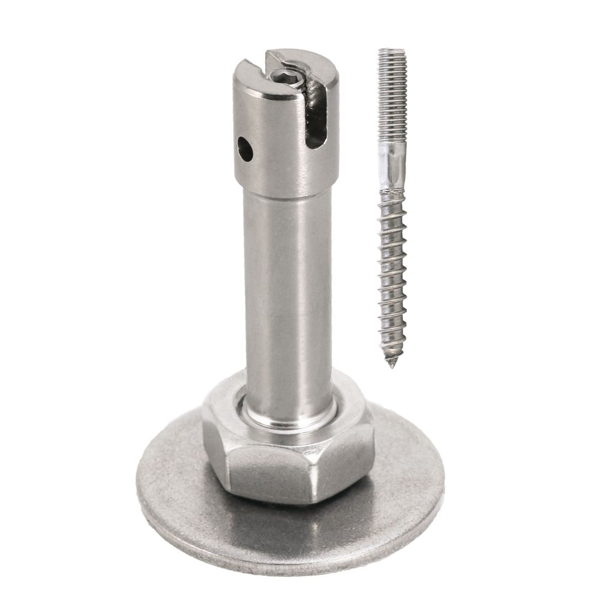 Wall Bracket with Cross Clamp, 58mm Wall Distance Wall Bracket with Cross Clamp, 58mm Wall Distance